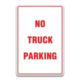 NO TRUCK PARKING SIGNS